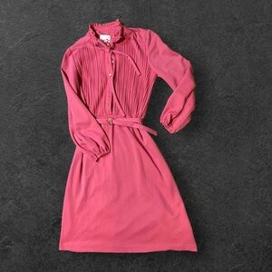 Boston maid peach/ pink color dress middi